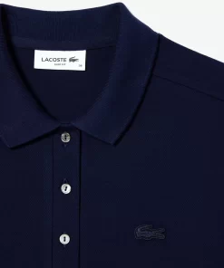 Polo Slim Fit En Pique De Coton Stretch | Lacoste Online