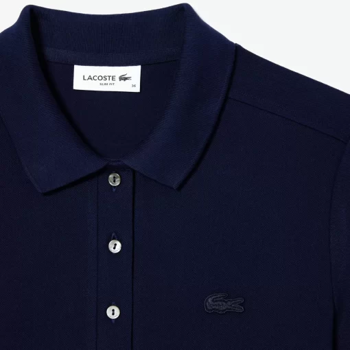 Polo Slim Fit En Pique De Coton Stretch | Lacoste Online