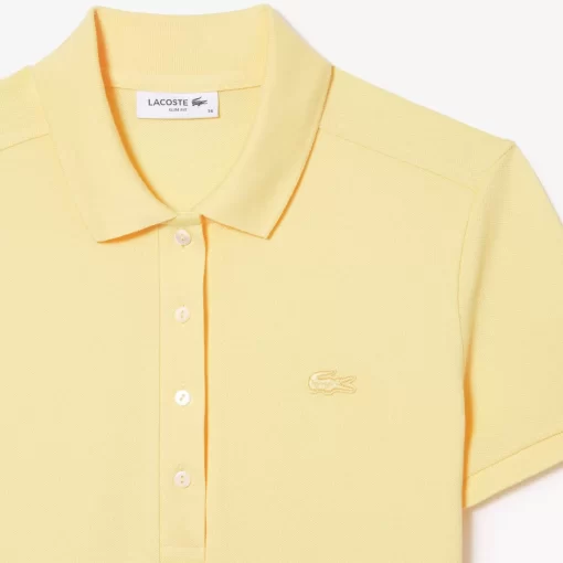 Polo Slim Fit En Pique De Coton Stretch | Lacoste Discount