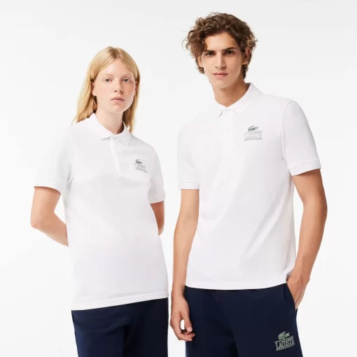 Polo Mini Pique Stretch Imprime Signature | Lacoste Cheap