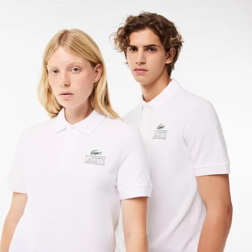 Polo Mini Pique Stretch Imprime Signature | Lacoste Cheap