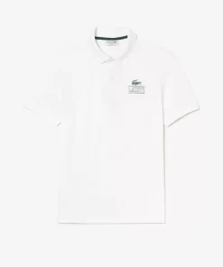 Polo Mini Pique Stretch Imprime Signature | Lacoste Cheap