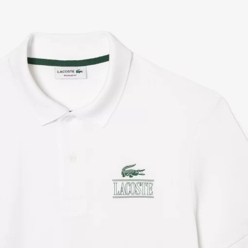 Polo Mini Pique Stretch Imprime Signature | Lacoste Cheap