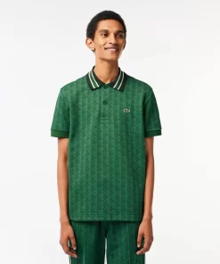 Polo Motif Monogramme Classic Fit A Col Contraste | Lacoste New