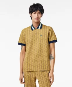 Polo Motif Monogramme Classic Fit A Col Contraste | Lacoste Shop