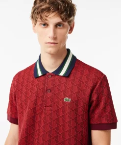 Polo Motif Monogramme Classic Fit A Col Contraste | Lacoste Store