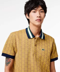 Polo Motif Monogramme Classic Fit A Col Contraste | Lacoste Shop