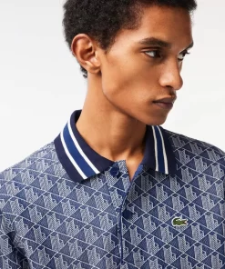 Polo Motif Monogramme Classic Fit A Col Contraste | Lacoste Shop