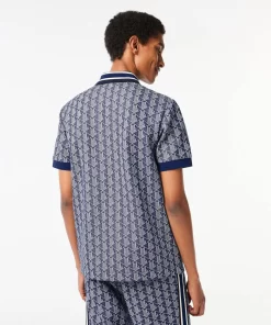 Polo Motif Monogramme Classic Fit A Col Contraste | Lacoste Shop