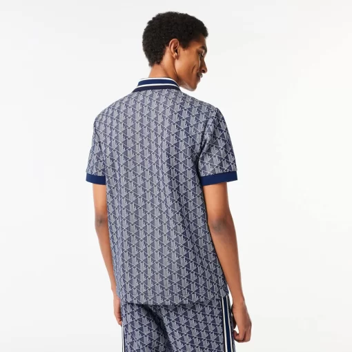 Polo Motif Monogramme Classic Fit A Col Contraste | Lacoste Shop