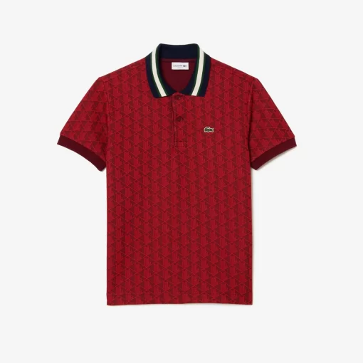 Polo Motif Monogramme Classic Fit A Col Contraste | Lacoste Store