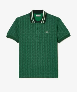 Polo Motif Monogramme Classic Fit A Col Contraste | Lacoste New