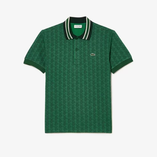 Polo Motif Monogramme Classic Fit A Col Contraste | Lacoste New