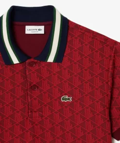 Polo Motif Monogramme Classic Fit A Col Contraste | Lacoste Store