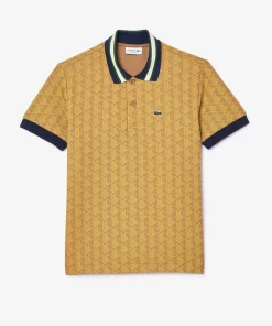 Polo Motif Monogramme Classic Fit A Col Contraste | Lacoste Shop