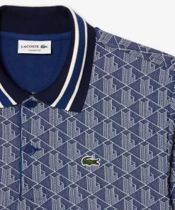 Polo Motif Monogramme Classic Fit A Col Contraste | Lacoste Shop