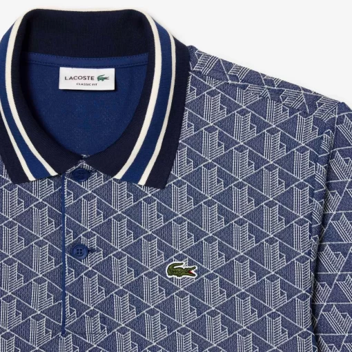 Polo Motif Monogramme Classic Fit A Col Contraste | Lacoste Shop