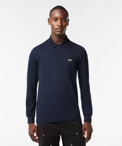 Polo Regular Fit Coton Polyester Manches Longues | Lacoste Fashion