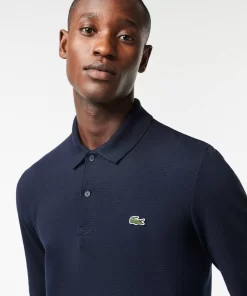 Polo Regular Fit Coton Polyester Manches Longues | Lacoste Fashion