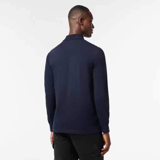 Polo Regular Fit Coton Polyester Manches Longues | Lacoste Fashion