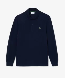 Polo Regular Fit Coton Polyester Manches Longues | Lacoste Fashion