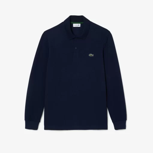 Polo Regular Fit Coton Polyester Manches Longues | Lacoste Fashion