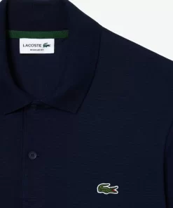 Polo Regular Fit Coton Polyester Manches Longues | Lacoste Fashion