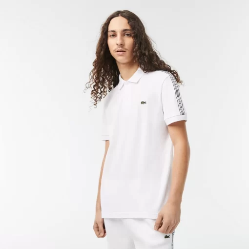 Polo Regular Fit Coton Stretch Bande Siglee | Lacoste New