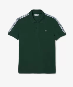 Polo Regular Fit Coton Stretch Bande Siglee | Lacoste Fashion