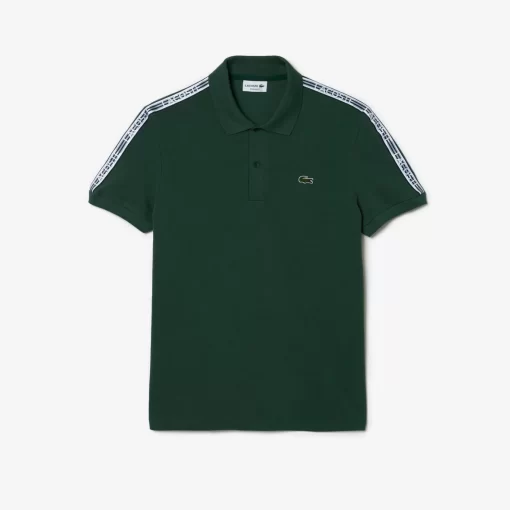 Polo Regular Fit Coton Stretch Bande Siglee | Lacoste Fashion