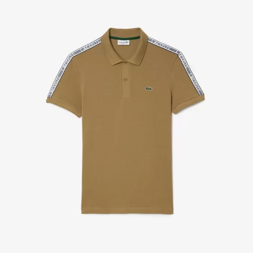 Polo Regular Fit Coton Stretch Bande Siglee | Lacoste New