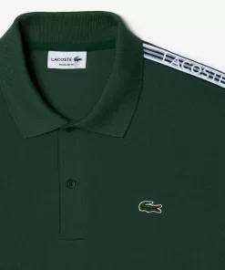 Polo Regular Fit Coton Stretch Bande Siglee | Lacoste Fashion