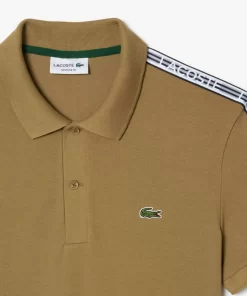 Polo Regular Fit Coton Stretch Bande Siglee | Lacoste New