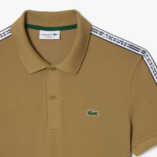 Polo Regular Fit Coton Stretch Bande Siglee | Lacoste New