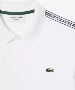 Polo Regular Fit Coton Stretch Bande Siglee | Lacoste New