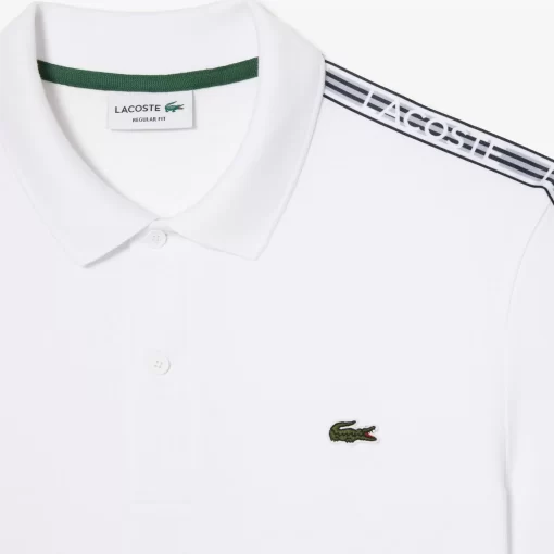 Polo Regular Fit Coton Stretch Bande Siglee | Lacoste New