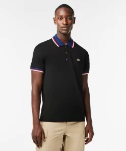 Polo Regular Fit Coton Stretch Pique Col Contraste | Lacoste Shop