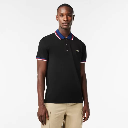 Polo Regular Fit Coton Stretch Pique Col Contraste | Lacoste Shop