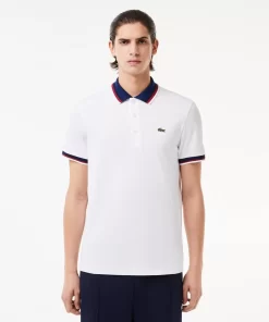 Polo Regular Fit Coton Stretch Pique Col Contraste | Lacoste Store