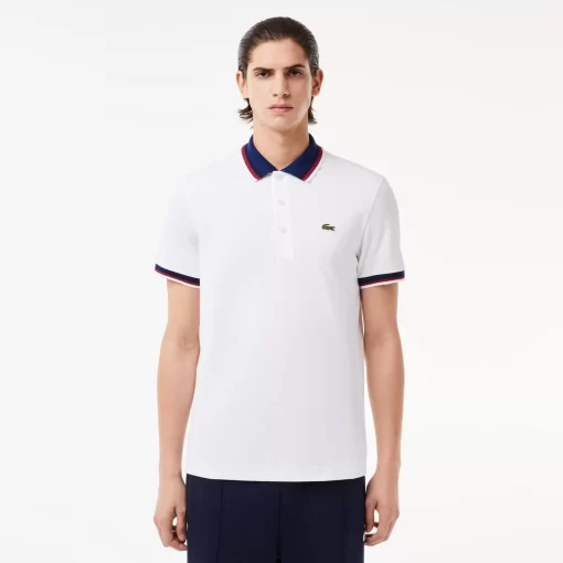 Polo Regular Fit Coton Stretch Pique Col Contraste | Lacoste Store