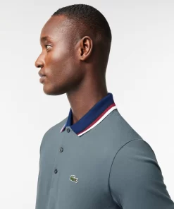 Polo Regular Fit Coton Stretch Pique Col Contraste | Lacoste Outlet