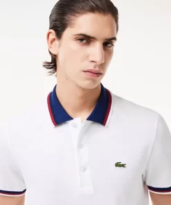 Polo Regular Fit Coton Stretch Pique Col Contraste | Lacoste Store