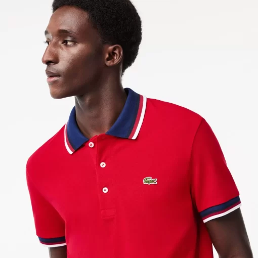 Polo Regular Fit Coton Stretch Pique Col Contraste | Lacoste Hot