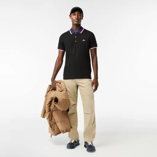 Polo Regular Fit Coton Stretch Pique Col Contraste | Lacoste Shop