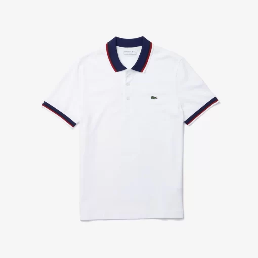 Polo Regular Fit Coton Stretch Pique Col Contraste | Lacoste Store