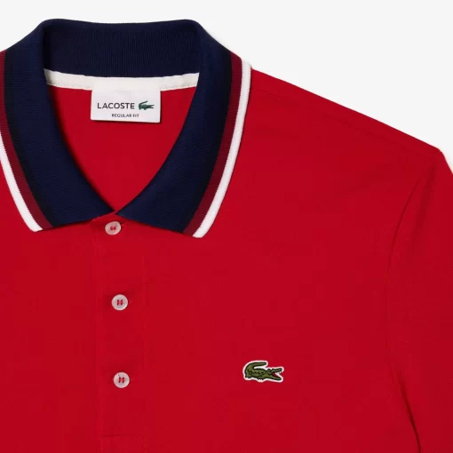 Polo Regular Fit Coton Stretch Pique Col Contraste | Lacoste Hot