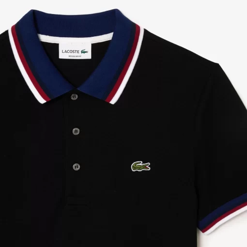 Polo Regular Fit Coton Stretch Pique Col Contraste | Lacoste Shop