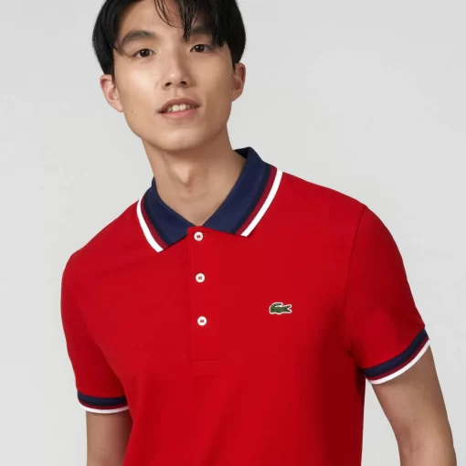 Polo Regular Fit Coton Stretch Pique Col Contraste | Lacoste Hot