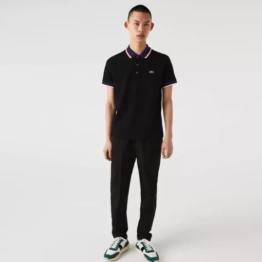 Polo Regular Fit Coton Stretch Pique Col Contraste | Lacoste Shop