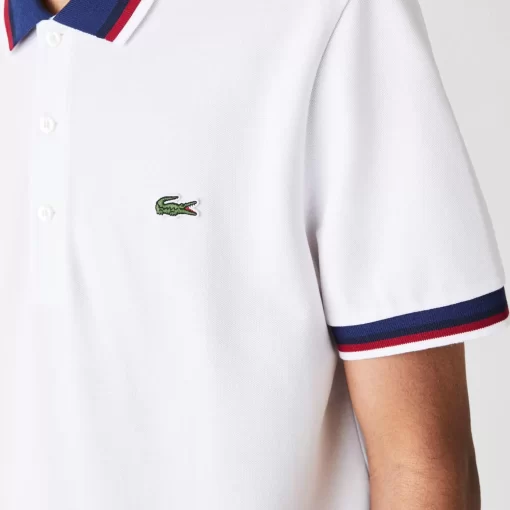 Polo Regular Fit Coton Stretch Pique Col Contraste | Lacoste Store